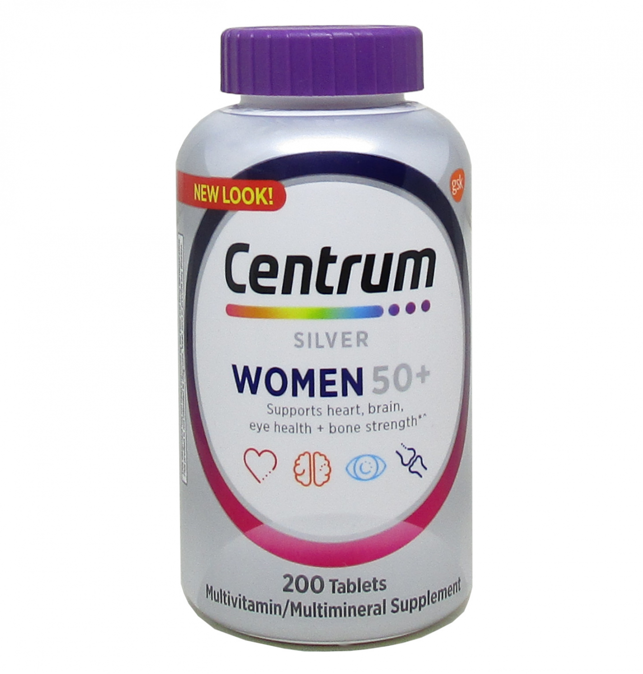 Centrum Silver Women 50+ Multivitamins 200 TABLETS - Hulk Muscles