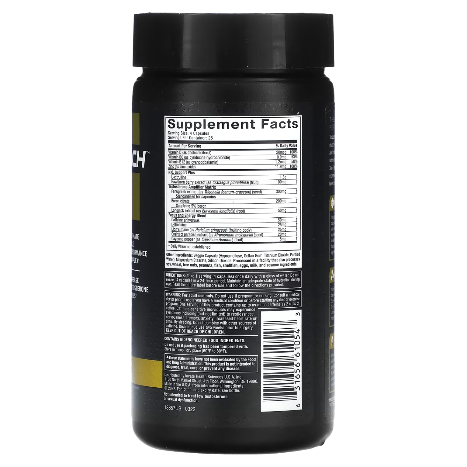 MRT Testosterone Booster 30 Day Supply